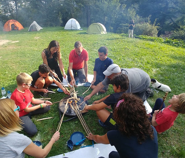 Notte in tenda per Bambini e Famiglie